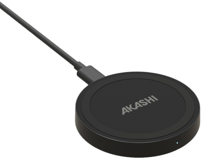 AKASHI chargeur induction univ + magsafe 10w nr