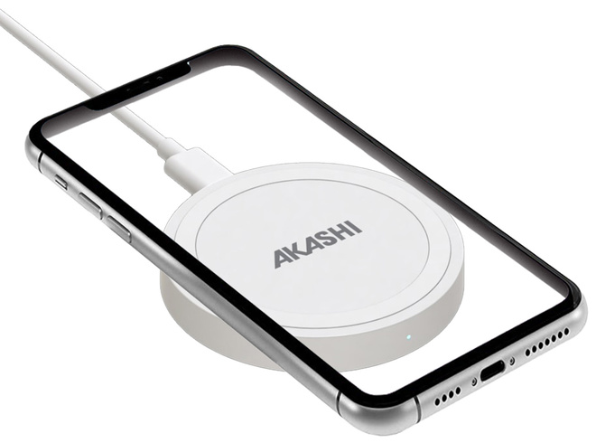 AKASHI chargeur induction univ + magsafe 10w wh