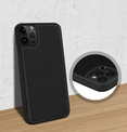 AKASHI<br/>coque noir cuir italien p/ip 14 pro
