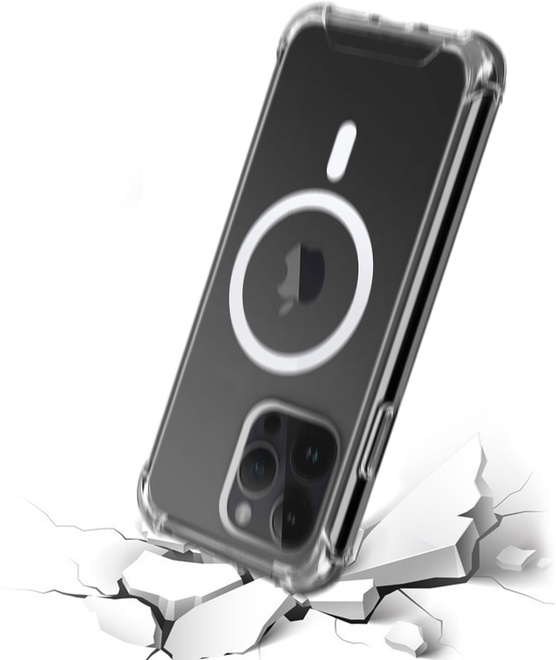 AKASHI<br/>coque cont/renfor magsafep/ip 14 pro max