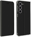 AKASHI<br/>etui folio noir stand cb p/galaxy s23