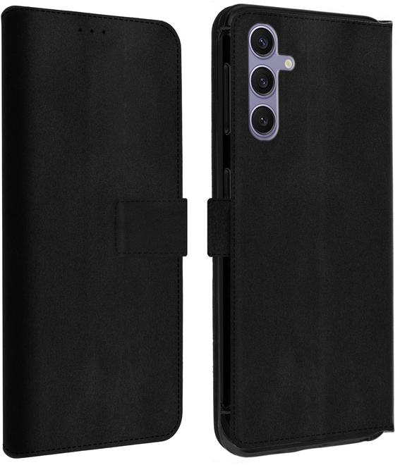 AKASHI<br/>etui folio stand noir galaxy s24 +