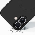AKASHI<br/>coque silicone noir magsafe p/iphone 16