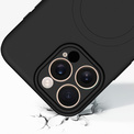 AKASHI<br/>coque gomme magsafe noir iph 16 pro max