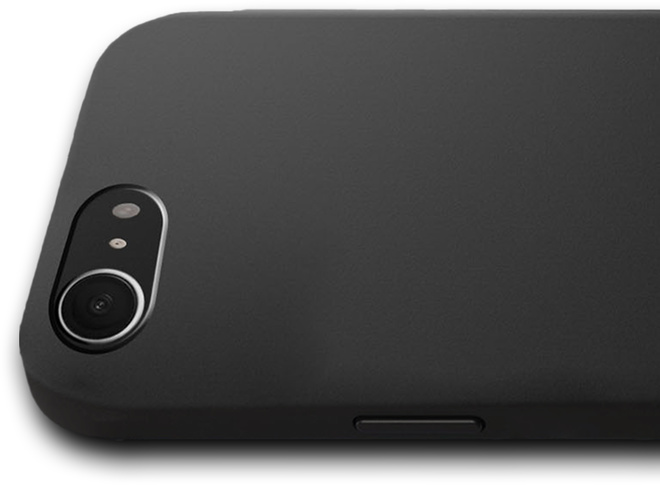 AKASHI<br/>coque gomme magsafe noir p/iphone 16e