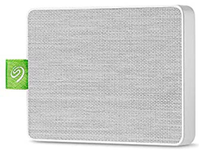 SEAGATE<br/>ssd 500go usb3.0+usb-c blanc