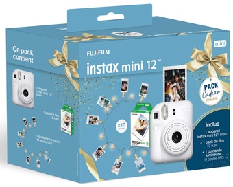 FUJI<br/>INSTAX MINI 12 BLANC PACK CADEAU