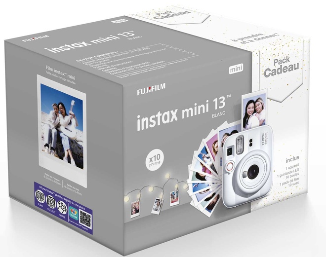 FUJI<br/>INSTAX MINI 13 BLANC PACK CADEAU