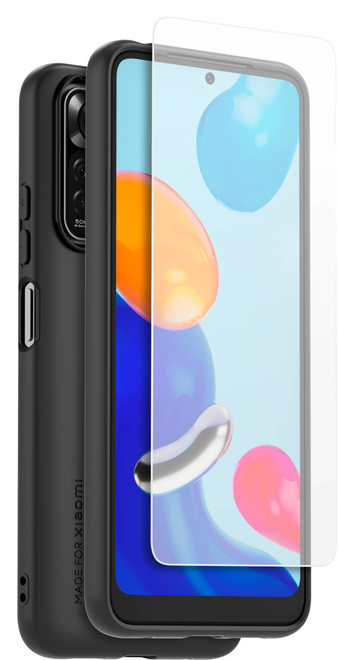 XIAOMI<br/>coque tpu + prot/ecran p/redmi note11/s