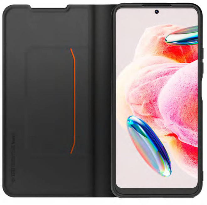 XIAOMI<br/>etui folio noir redmi note 12 4g