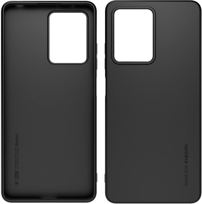 XIAOMI<br/>coque tpu noir p/redmi note 12 5g