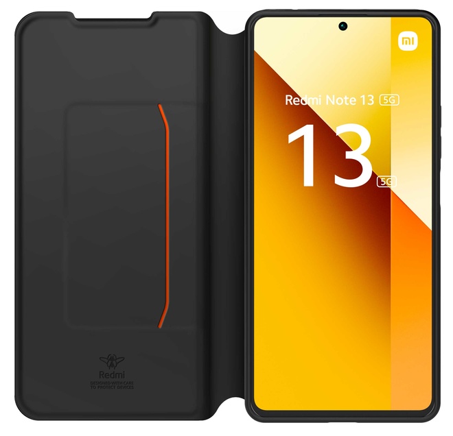 XIAOMI<br/>etui folio  + dragonne redmi note 13 5g