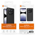 XIAOMI<br/>coque tpu noir p/redmi note 14 pro+ 5g