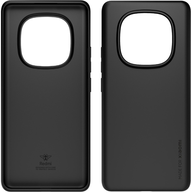 XIAOMI<br/>coque tpu noir p/redmi note 14 pro 4g/5g