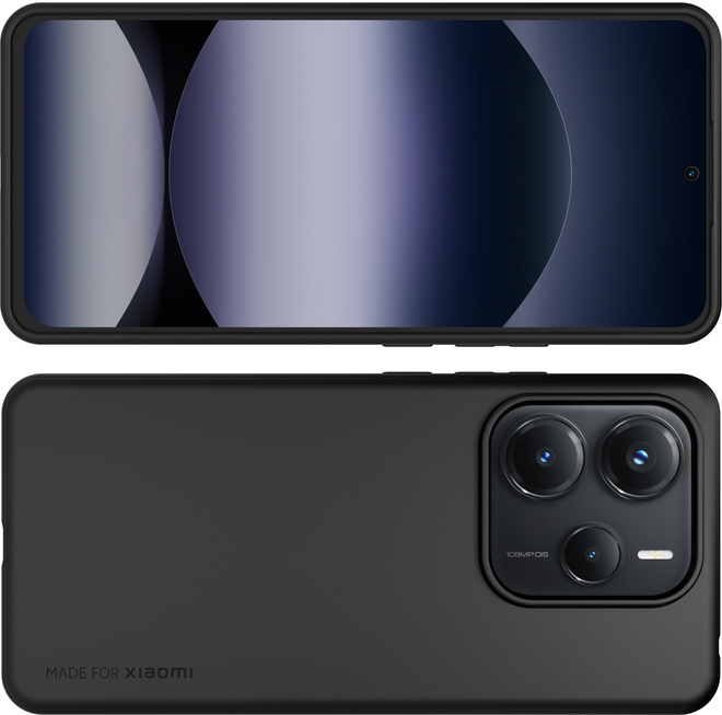 XIAOMI<br/>coque noir + verre redmi note 14 5g