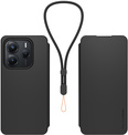 XIAOMI<br/>etui folio noir + dragon redmi note14 5g