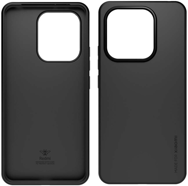 XIAOMI<br/>coque noir tpu + verre trempe redmi 15