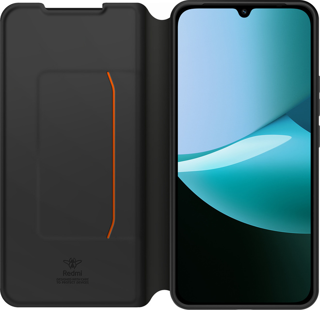 XIAOMI<br/>etui folio noir + dragonne redmi 15