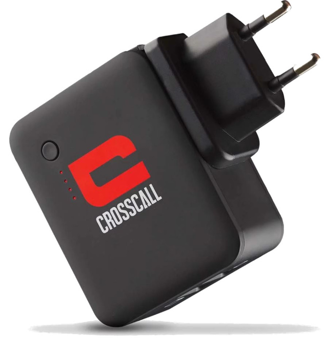 CROSSCALL<br/>chargeur + powerbank integre 3350 mah