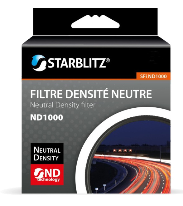 STARBLITZ<br/>FILTRE ND1000 49 MM GRIS NEUTRE