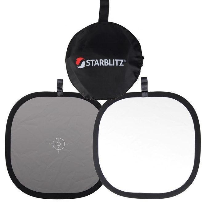 STARBLITZ<br/>REFLECTEUR ROND 2 EN 1 DOUBLE FACE 56CM