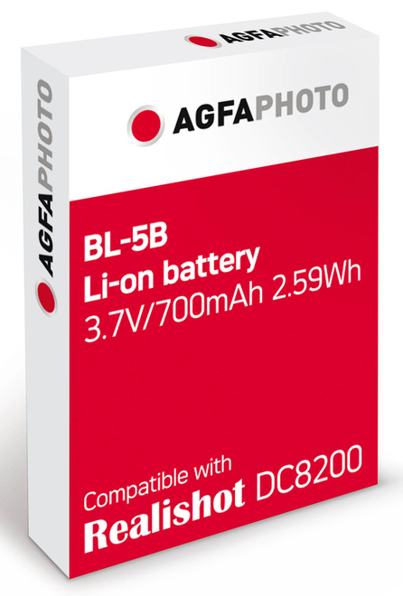 AGFA<br/>BL-5B BATTERIE POUR DC8200
