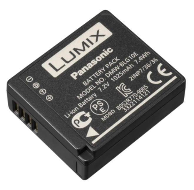 PANASONIC<br/>BATTERIE DMW-BLG10E BULK