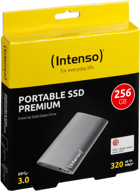 INTENSO SSD ext 1,8.256Go.USB3.
