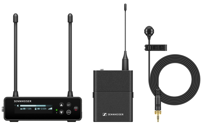SENNHEISER PHOTO<br/>EW-DP ME 4 SET (R4-9) MICRO CRAVATE