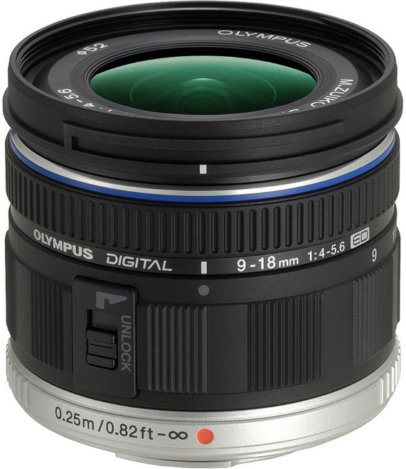 OLYMPUS 9-18/4-5.6 ED MICRO 4/3 NOIR