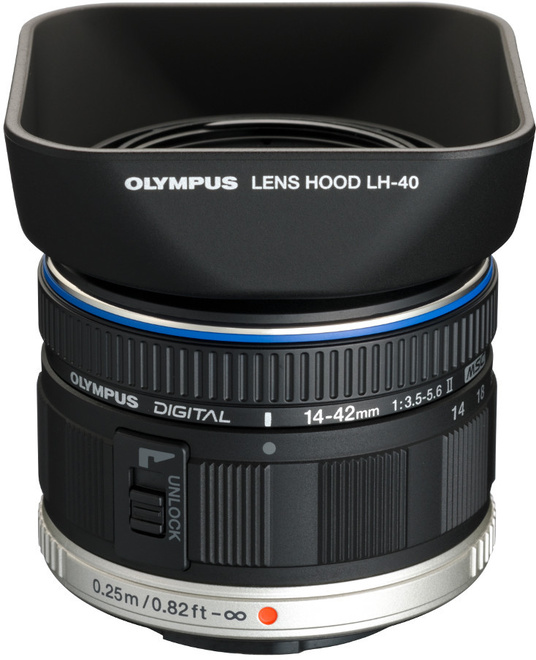 OLYMPUS<br/>14-42/3.5-5.6 II R MICRO 4/3 NOIR