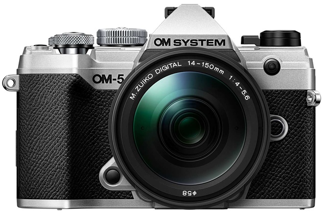 OM SYSTEM<br/>OM-5 + 14-150 II KIT NOIR/ARGENT