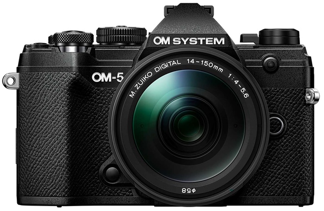 OM SYSTEM<br/>OM-5 + 14-150 II KIT NOIR/NOIR