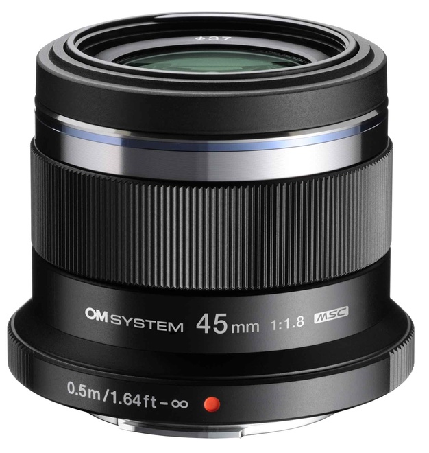 OM SYSTEM<br/>45MM F1.8 M ZUIKO MICRO 4/3 NOIR OM