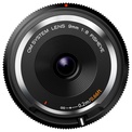 OM SYSTEM<br/>9/8 ULTRA PANCAKE FISHEYE NOIR OM