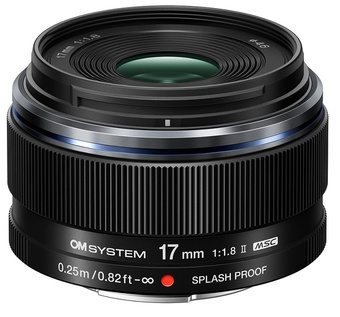 OM SYSTEM<br/>17MM F1.8 II M ZUIKO DIGITAL