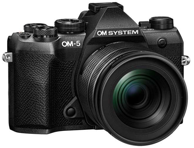 OM SYSTEM<br/>OM-5 MARK II + 12-45/4 PRO KIT NOIR