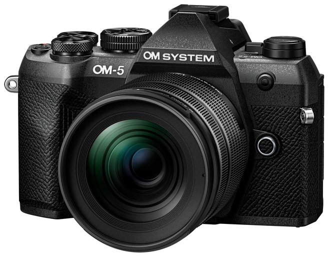 OM SYSTEM<br/>OM-5 MARK II + 12-45/4 PRO KIT NOIR