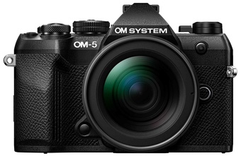 OM SYSTEM<br/>OM-5 MARK II + 12-45/4 PRO KIT NOIR