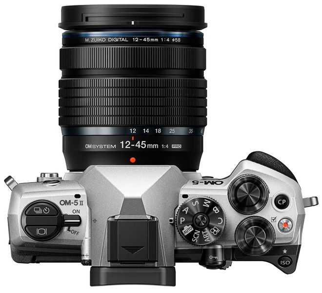 <br/>OM-5 MARK II + 12-45/4 PRO KIT SILVER