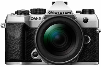 OM SYSTEM<br/>OM-5 MARK II + 12-45/4 PRO KIT SILVER
