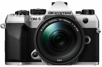OM SYSTEM<br/>OM-5 MARK II + 14-150 II KIT SILVER