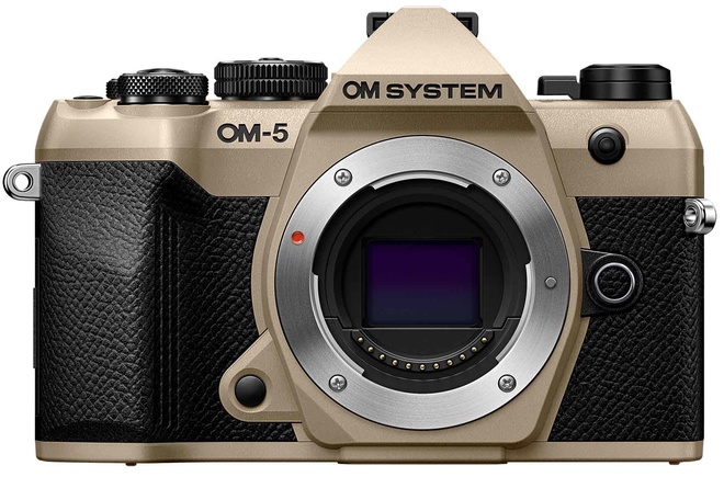 OM SYSTEM<br/>OM-5 MARK II BEIGE BOITIER NU