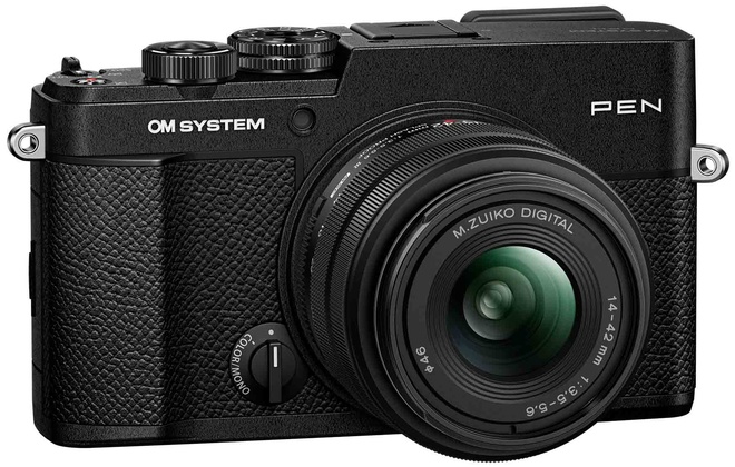 OM SYSTEM<br/>PEN NOIR + 14-42/3.5-5.6 III