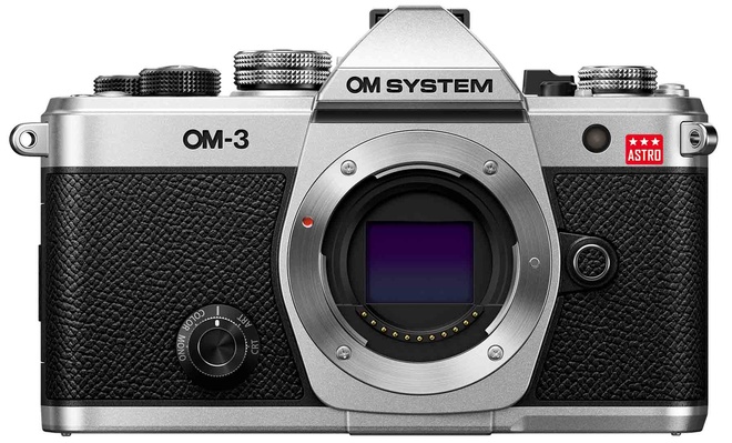 OM SYSTEM<br/>OM-3 ASTRO BOITIER NU SILVER