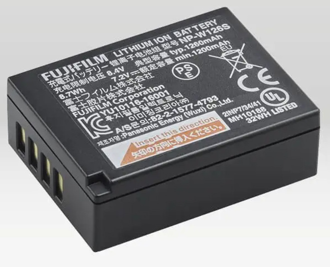 FUJI<br/>BATTERIE NP-W126S