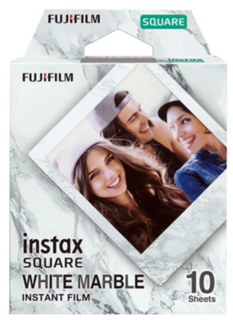 FUJI<br/>FILM INSTAX SQUARE WHITE MARBLE