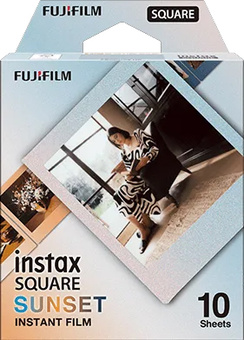 FUJI<br/>FILM INSTAX SQUARE SUNSET 10 V