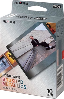 FUJI<br/>FILM INSTAX WIDE BRUSHED METAL WW1