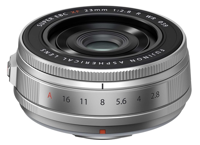 FUJI<br/>XF 23MM F2.8 R WR SILVER